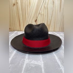 GAMBOA Genuine Panama Hat Size 58. Handmade in Ecuador grade 2-3 naturalbrim 2.5